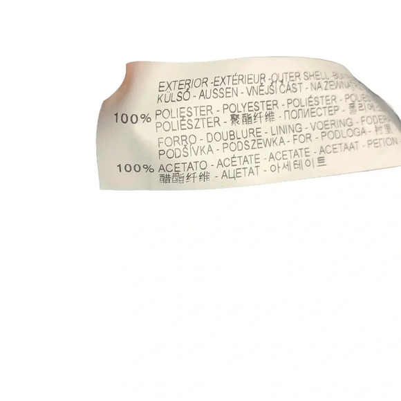 Zara Basics Flare Floral Print Navy Back Crossover Pleated Dress Size Small - Picture 8 of 11